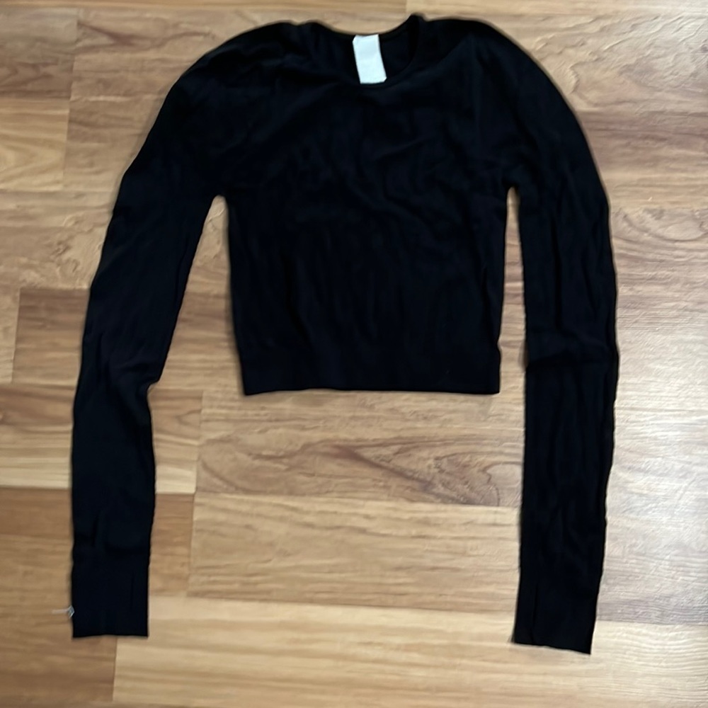 FABLETICS Valeria SculptKnit Long Sleeve Top, Size S
